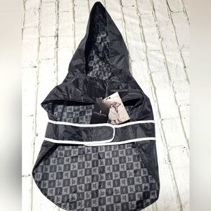 NEW London Fog Dog Reversible Raincoat, Pet Collection • Size Large